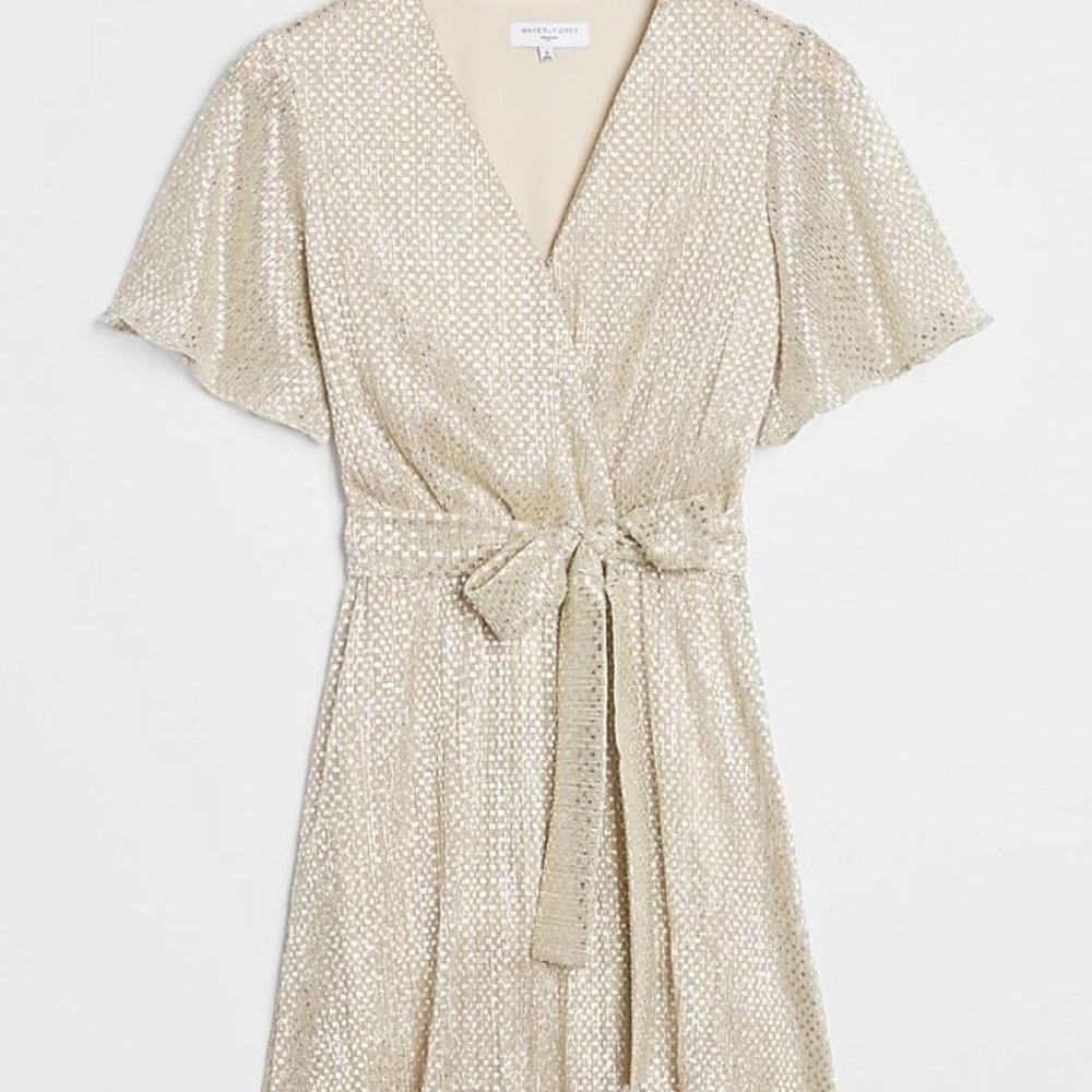Waverly Grey Fante Shimmer Mini Dress